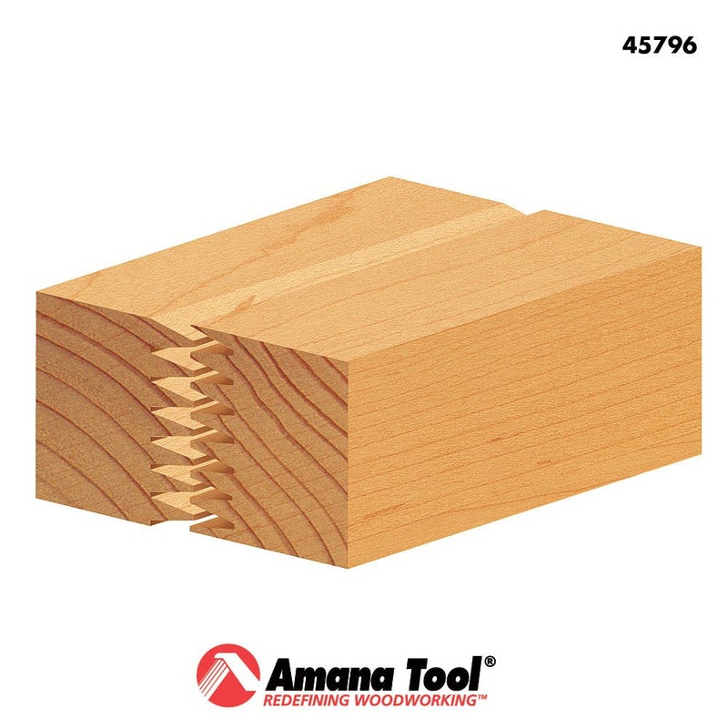 Amana Tool - 45796 Carbide Tipped Finger Joint 1-3/8 Dia x 1-9/16 x 1/2" Shank - Image 3